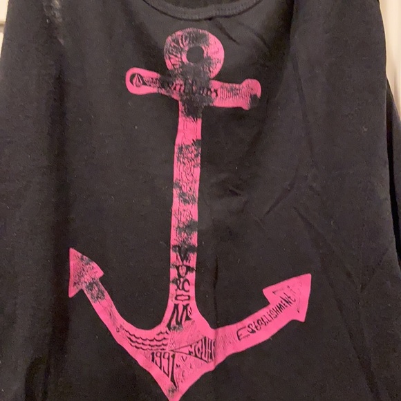 Pink Anchor Volcom Tee - Picture 2 of 4
